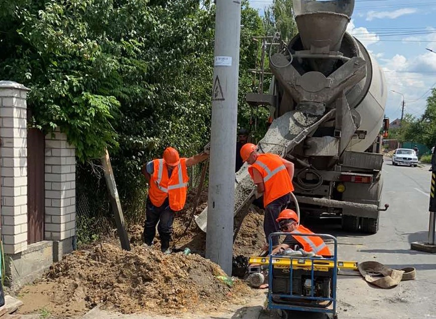Construction of a trolleybus line (construction of a contact network and modernization of a traction substation) in Zhytomyr, Ukraine