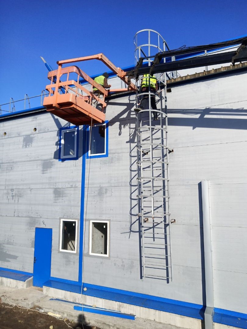 Reconstruction of sewage treatment facilities with a new construction of a mechanical dewatering shop for sewage sludge at 107 Baikalska St. Kropyvnytskyi, Kirovograd region
